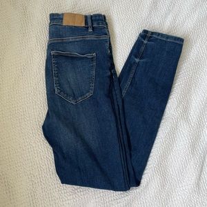 Zara high rise skinny jeans